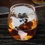 Sail Away Whiskey Decanter Set with Globe Glasses