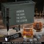 Man Myth Legend Personalized 30 Cal Tactical Eastham Whiskey Gift Set