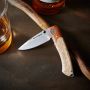 Oakmont Custom Glencairn Whiskey Gift Set with Knife