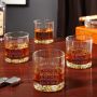 Ultra Rare Edition Buckman Custom Whiskey Glasses, Set of 4