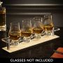 Acrylic Personalized Serving Tray for Glencairn Glasses