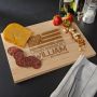 Military Gift Engraved Maple Cutting Board American Heroes - Standard