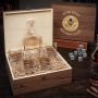 Army Gifts Engraved Argos Decanter Set with Box