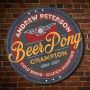 Beer Pong Champion Personalized Bar Sign