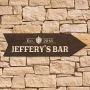 Hops This Way Personalized Bar Sign (Signature Series)