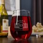 Marquee Giant Stemless Personalized Wine Glass