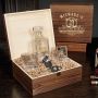 Carraway Custom Carson Decanter Set of Gifts for Whiskey Lovers