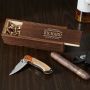 Crafted Knife Gift Set with Engraved Stanford Box