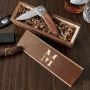 Damascus Pocket Knife with Custom Oakmont Gift Box