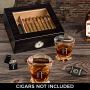 Elton Personalized Twist Humidor Cigar Gift Set