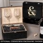 Engraved Wine Gift Box Set Love & Marriage