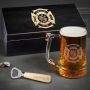 Fire & Rescue Engraved Beer Firefighter Gifts