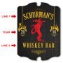 Fire Balls Whiskey Bar Custom Sign