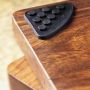 Branded BBQ Exotic Hardwood Etched Cutting Board Details