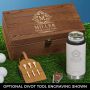 Hamilton White Slim Cooler Personalized Golf Gifts