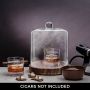 Marquee Custom Glass Drink Smoker Set