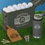 Marquee Engraved 30 Cal Ammo Can Golf Gift Set