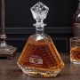 Marquee Engraved Devonshire Crystal Decanter