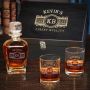 Marquee Personalized Draper Whiskey Decanter Set