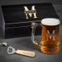 Personalized Beer Gifts Black Box Set with Oakmont