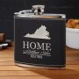 Personalized Flask with Your Home State (All 50 Avail)