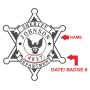 Sheriff Badge Personalized Draper Decanter Box Set Sheriff Gifts