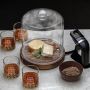 Ultra Rare Engraved Whiskey Set with Glass Drink Smoker