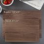 Canterbury Personalized Walnut Wooden Cutting Board - Standard