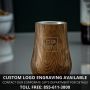 Personalized Wood Gifts with Oakmont Neat Glass
