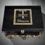 Wooden Keepsake Box Personalized with Oakhill - Large Black