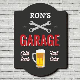 Handyman Personalized Garage Sign