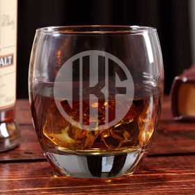 Midtown Classico Monogrammed Whiskey Glass