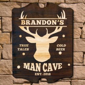 Strong & True Personalized Bar Sign (Signature Series)