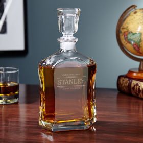 Stanford Groomsmen Personalized Whiskey Decanter