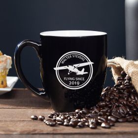 Aviator Personalized Coffee Mug - Gift for Pilots