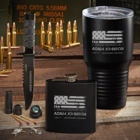 Spec Ops American Heroes Engraved Tumbler Set – Unique Military Gifts