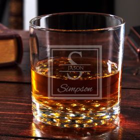 Oakhill Buckman Engraved Whiskey Glass