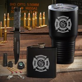 Spec Ops Fire & Rescue Personalized Tumbler Set – Gift for Firefighters