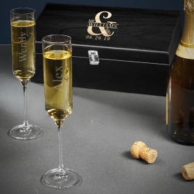 Love & Marriage Custom Champagne Gift Basket