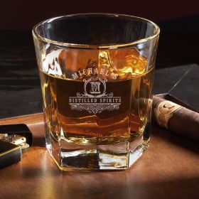 Carraway Personalized Colchester Whiskey Glass