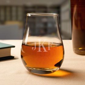 Classic Monogram Engraved Beckett Whiskey Tasting Glass
