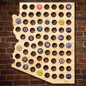 Arizona Beer Cap Map
