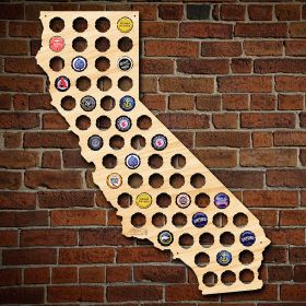 California Beer Cap Map