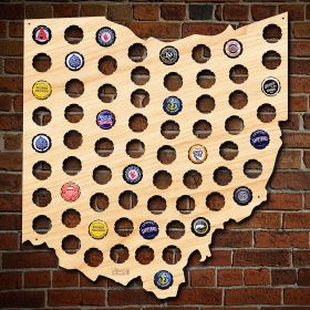 Ohio Beer Cap Map