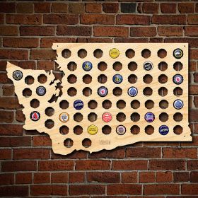 Washington Beer Cap Map