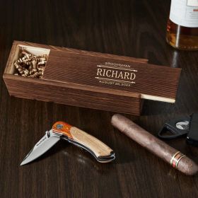 Stanford 2-Tone Knife Gift Set with Custom Box