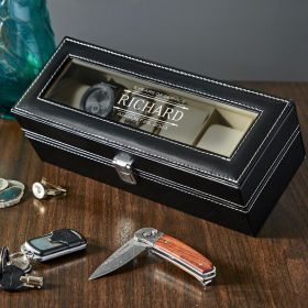 Stanford Custom Knife Gift Set with Watch Case