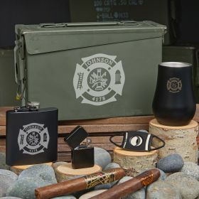 Fire & Rescue Custom 30 Cal Gifts for Firefighters