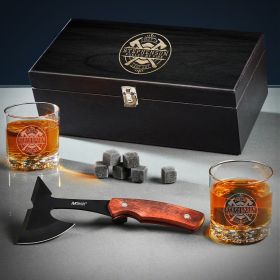 Firefighter Brotherhood Custom Whiskey Gifts for Firefighters