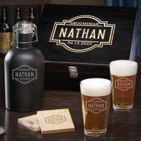 Fremont Personalized Beer Gifts Box Set